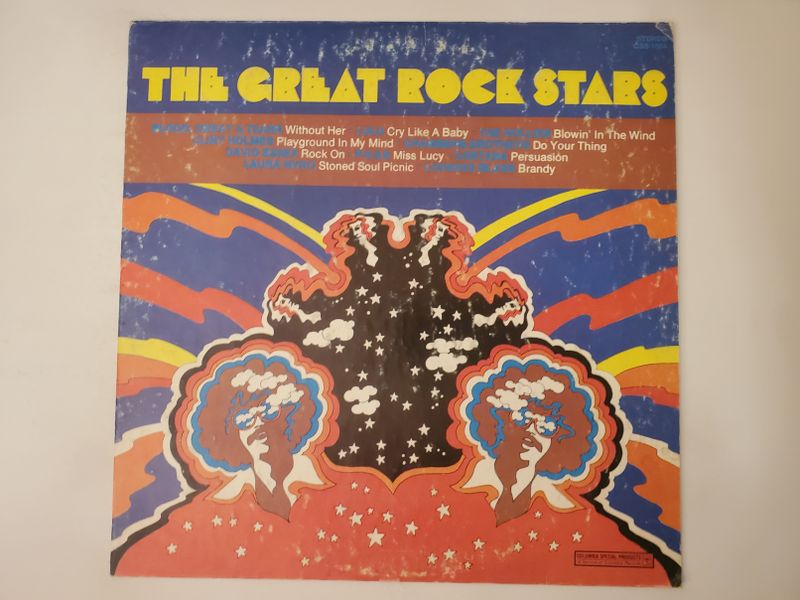Various Artists The Great Rock Stars vinyl record